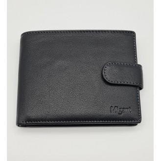 Migant Design Men leather wallet with RFID protection 6448 Black Migant Design Men leather wallet with RFID protection 6448 Black